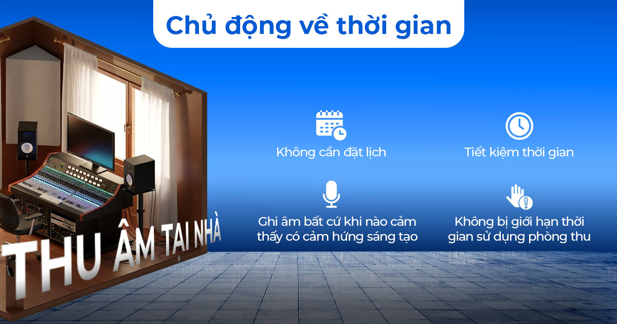 Những thiết bị thu âm tại nhà cần có nếu muốn tự thu âm