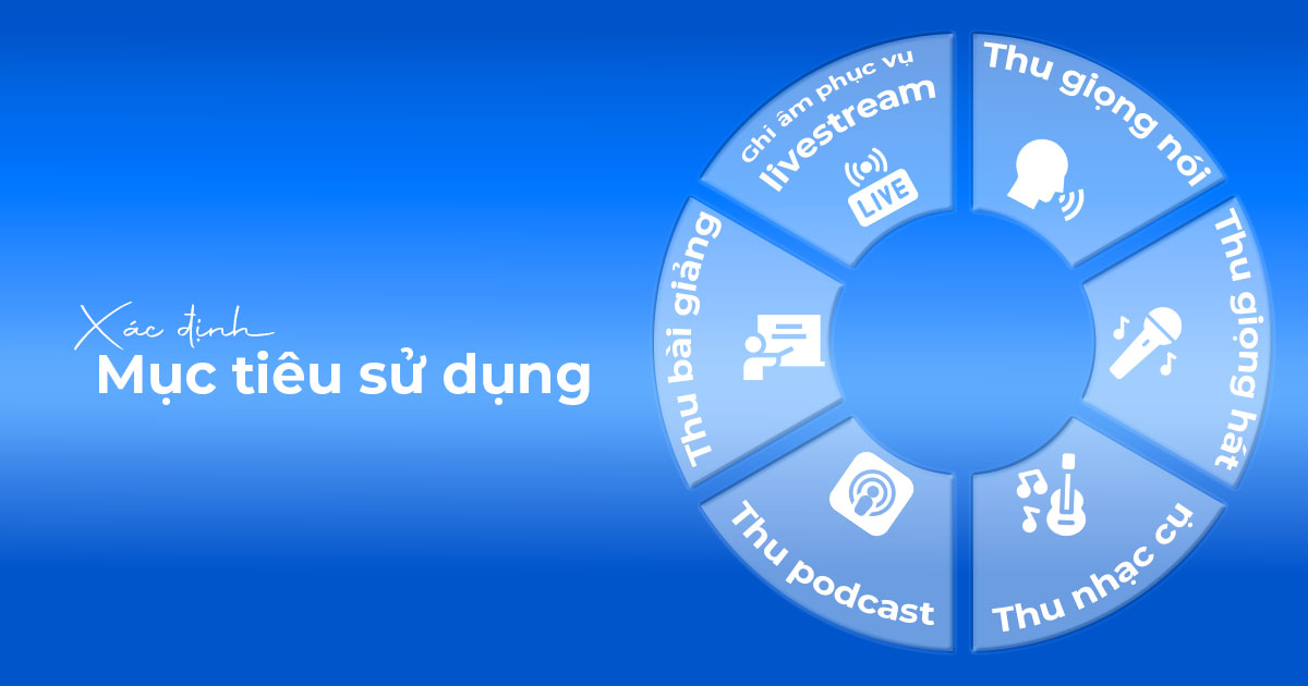 Những thiết bị thu âm tại nhà cần có nếu muốn tự thu âm