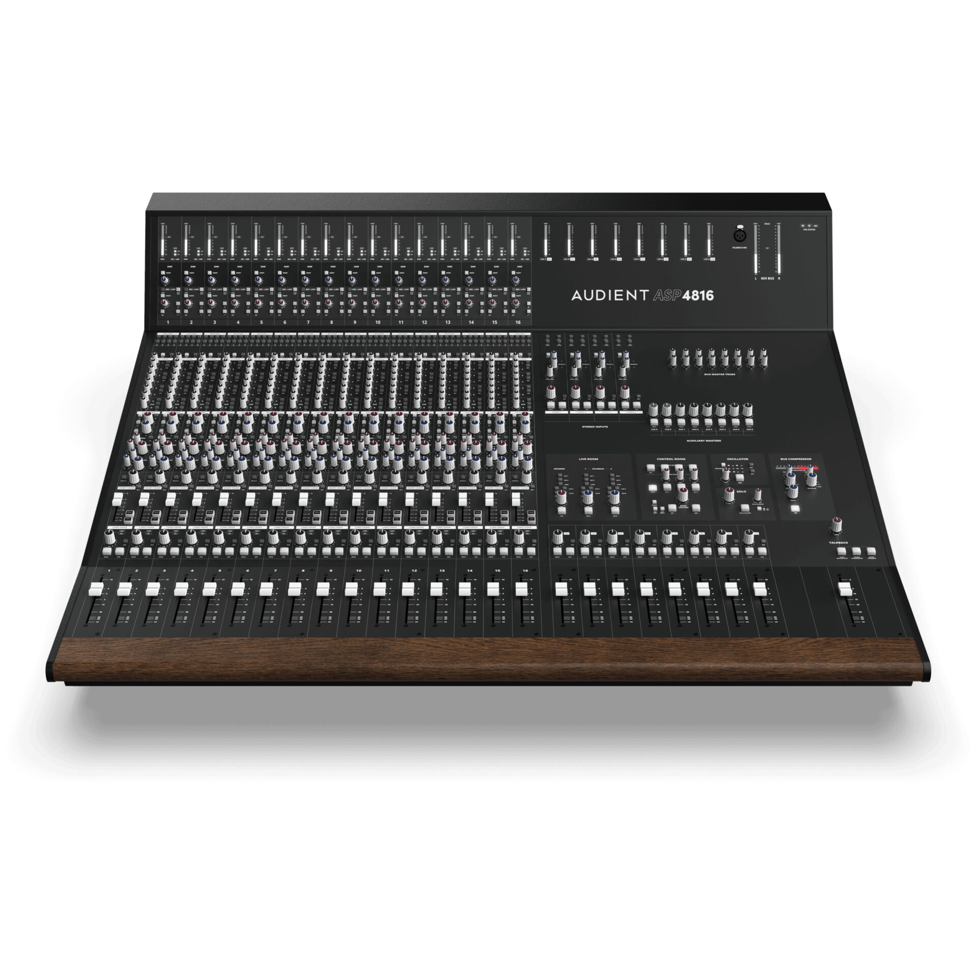 AUDIENT ASP4816-HE - Small Format Analogue Recording Console