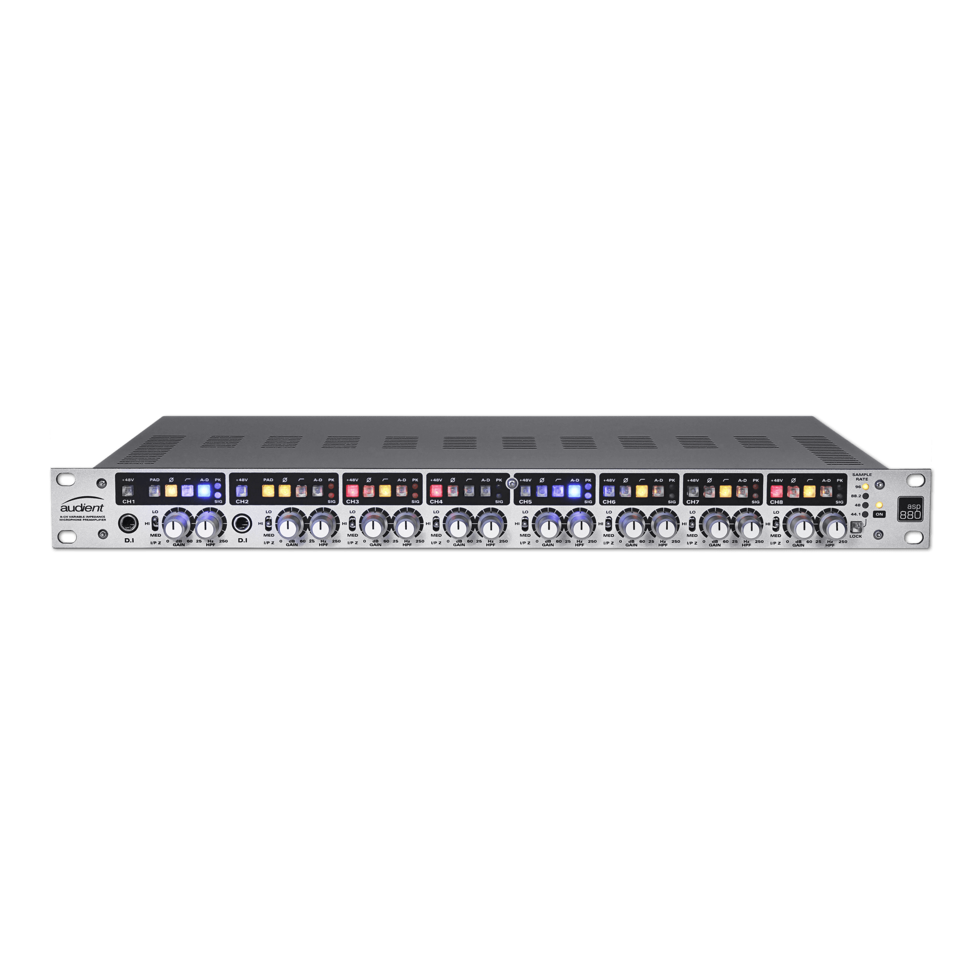 AUDIENT ASP880 - 8 Channel Mic Preamp