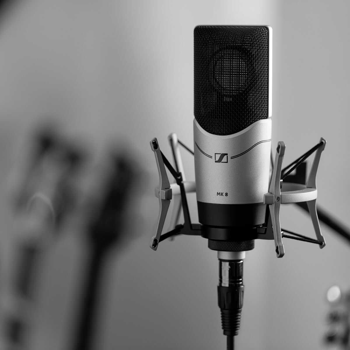 Microphone Sennheiser MK8 -Thiết kế chắc chắn và thẩm mỹ (Sản phẩm không bao gồm shockmount)