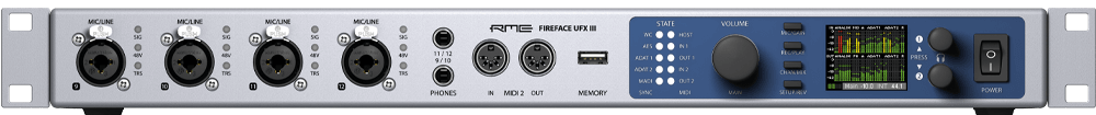 RME Fireface UFX III: