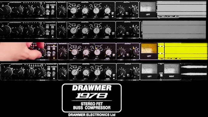 Drawmer 1978 - Compressor đa năng và sáng tạo