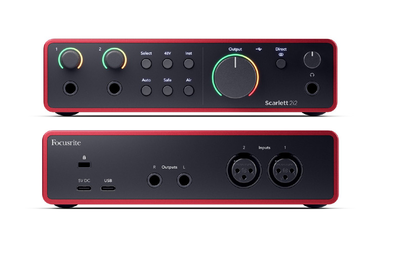 Focusrite Scarlett 2i2 Gen 4