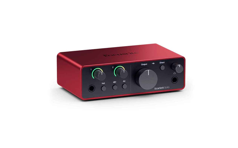 Focusrite Scarlett 2i2 Gen 4