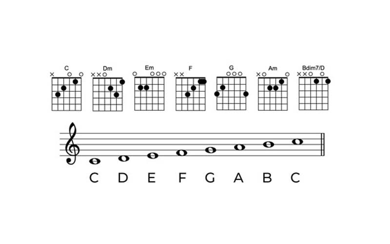 Các hợp âm cơ bản Guitar cho người mới học
