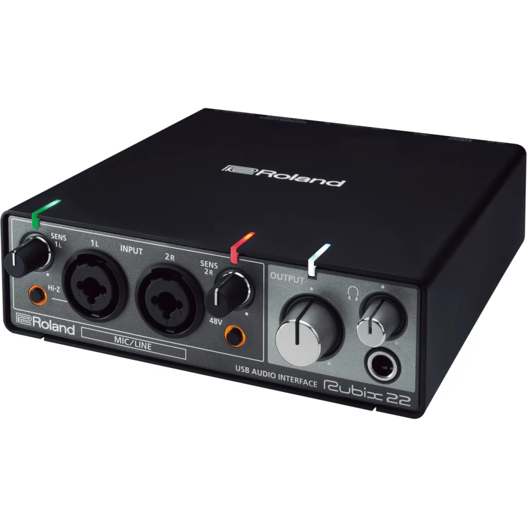 Ảnh Cận Audio Interface Roland Rubix-22