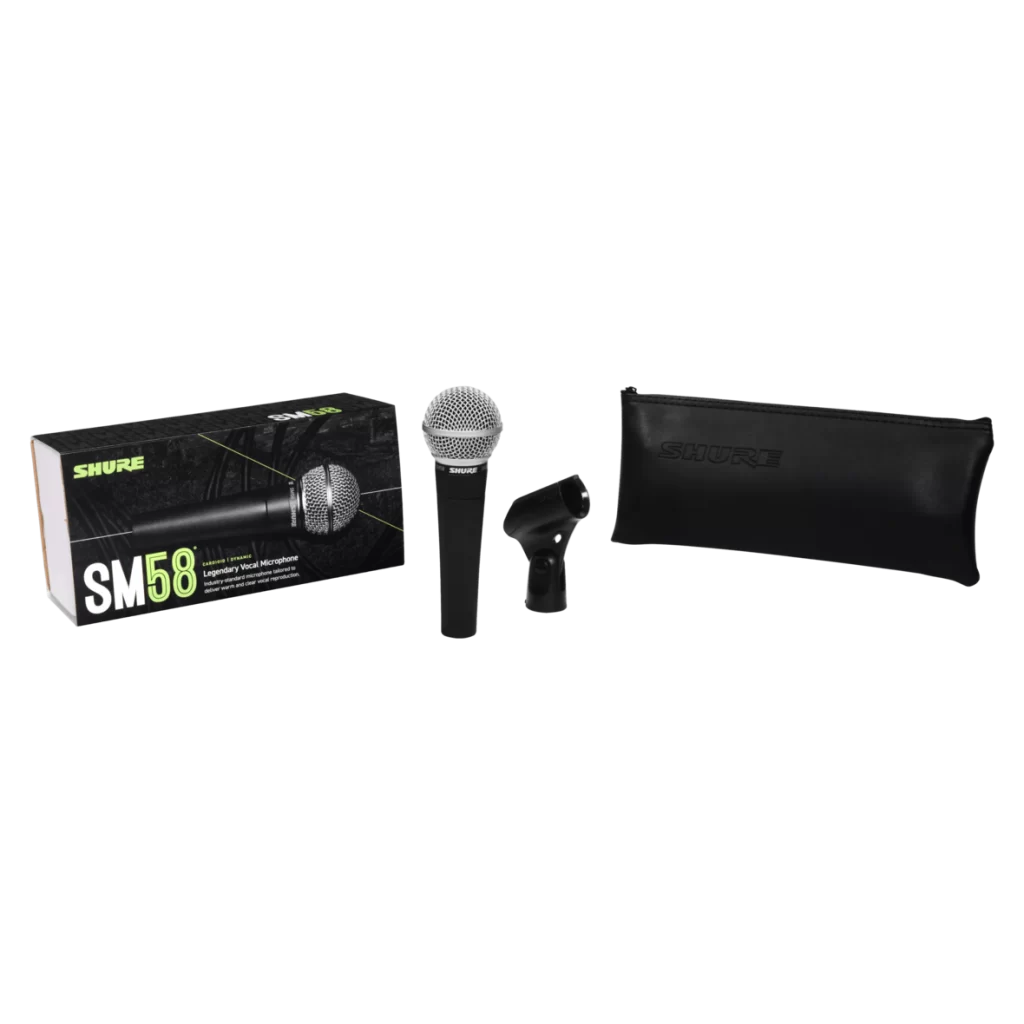 Hộp Microphones Shure Sm58