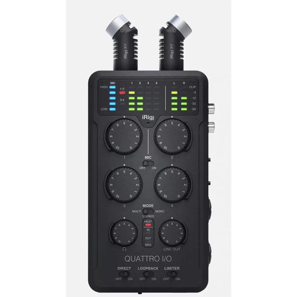 Ik Multimedia Irig Pro Quattro I:o Deluxe [2]