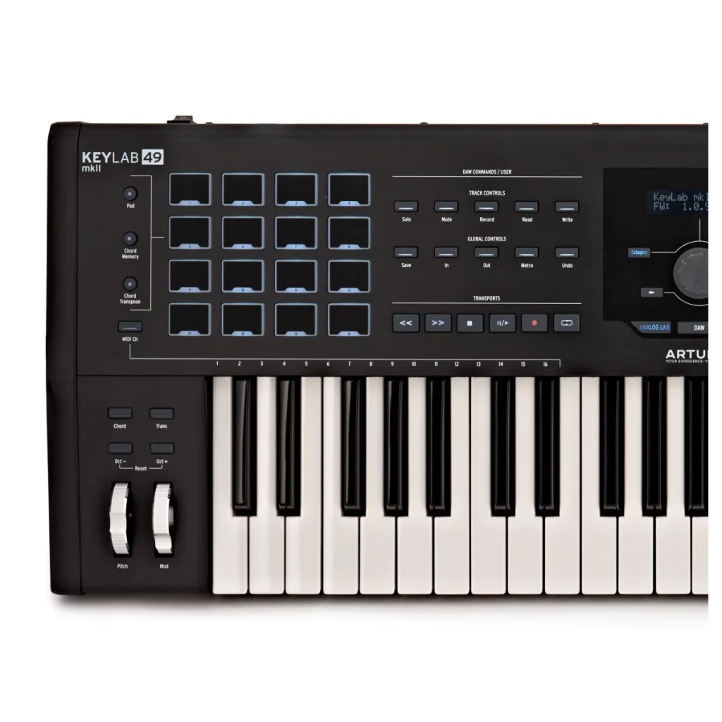 Midi Keyboard Controller Arturia Keylab 49 Mkii [4]