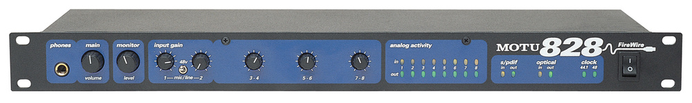 Audio Interface Motu 828 Mk1 Của Năm 2001