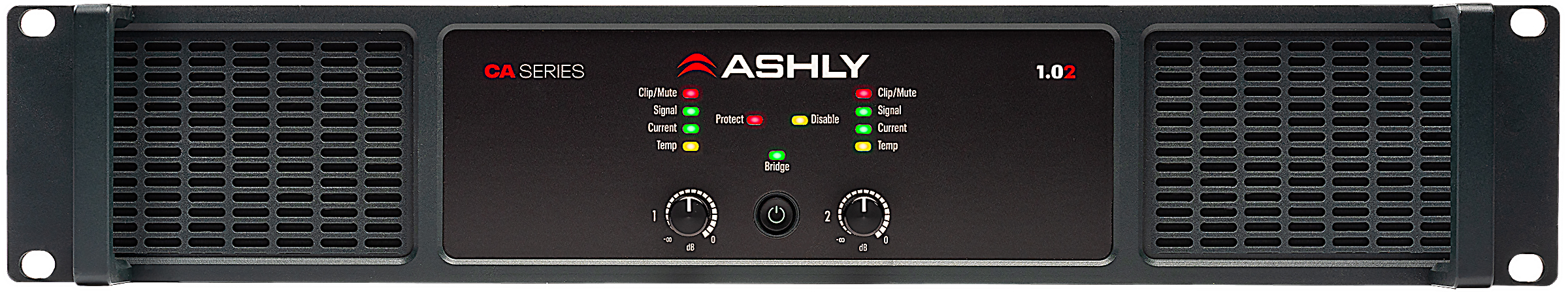 Ashly CA1.02 - Thiết kế kim loại bền bỉ