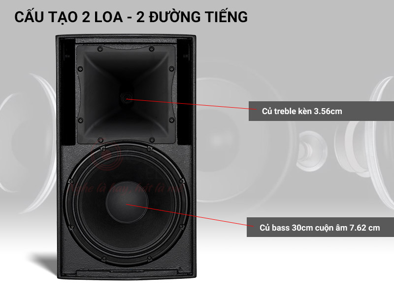 RCF C 5212-66 Loa toàn dải cao cấp, đa năng cho các sân khấu lớn