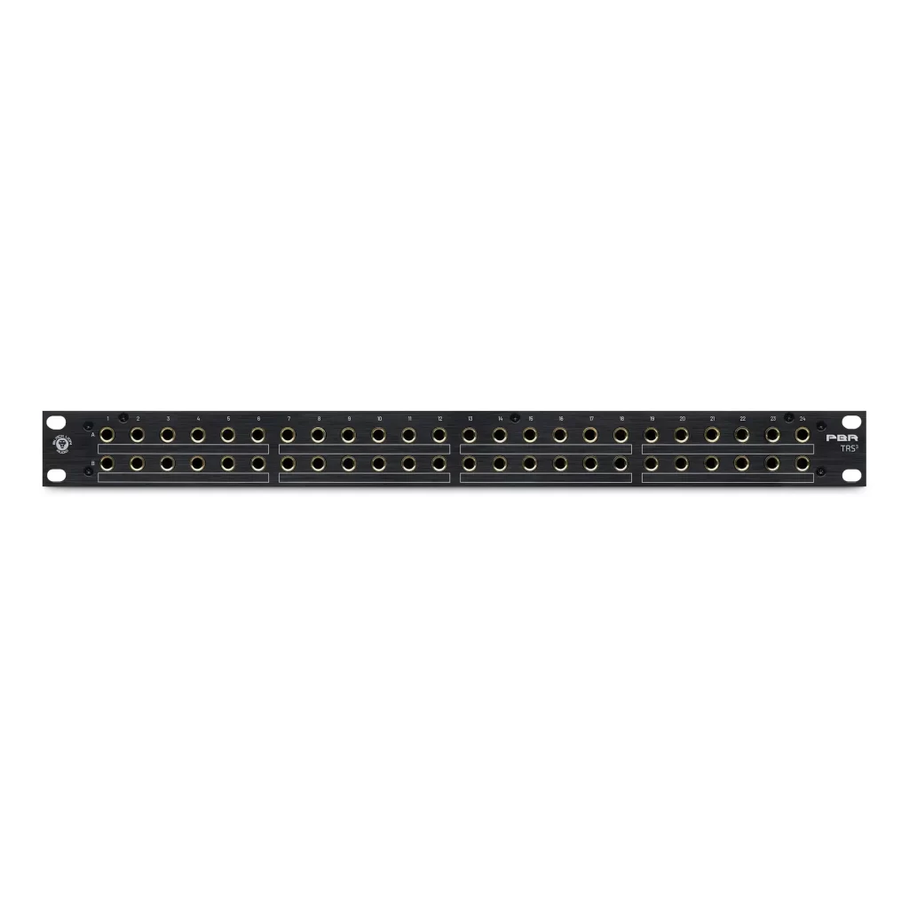 Black Lion Pbr – Trs3 48 Point Patchbay With Throughput [3]