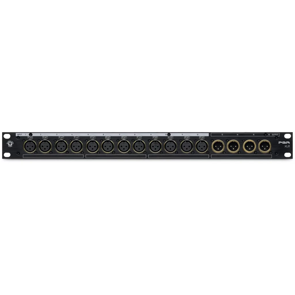 Black Lion Pbr – Xlr 16 Point Xlr Patchbay [4]