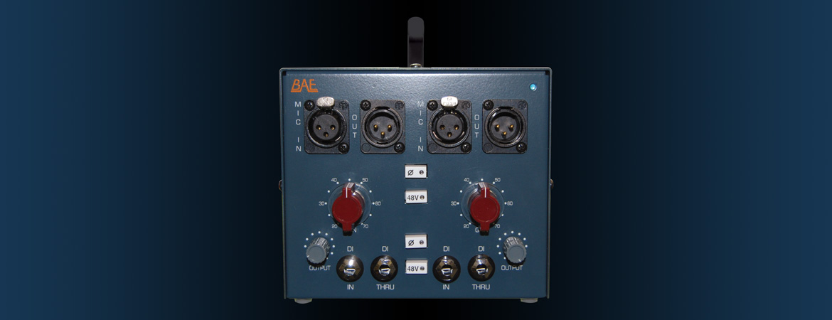 BAE Audio 1073 DUAL DMP - Lựa chọn hoàn hảo cho phòng thu