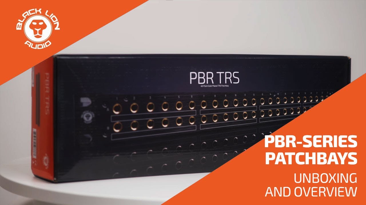 Patchbay Black Lion PBR - TRS3