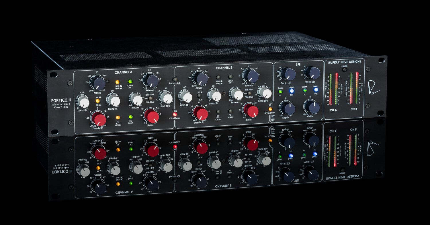 Thiết ké thời thượng của Rupert Neve Designs Portico II Master Buss Processor