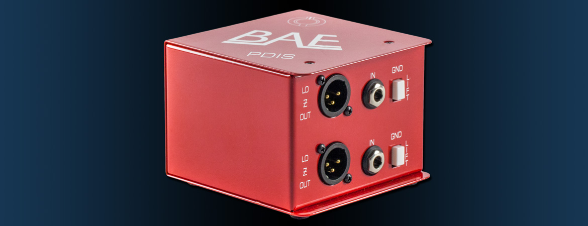 BAE Audio PDIS - Hộp DI Stereo Bền Bỉ