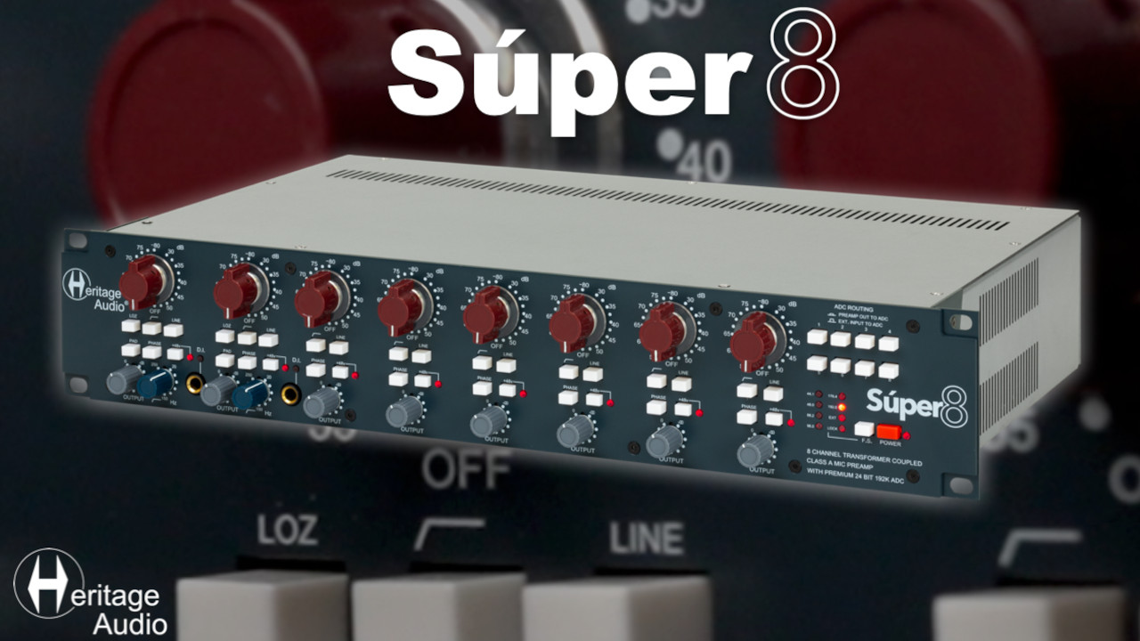 Preamp Heritage Audio SUPER 8