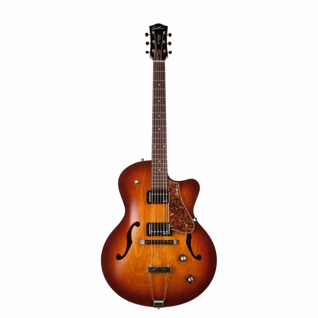 Đàn Guitar Godin 5th Avenue Cutaway Kingpin Ii Hb [4]