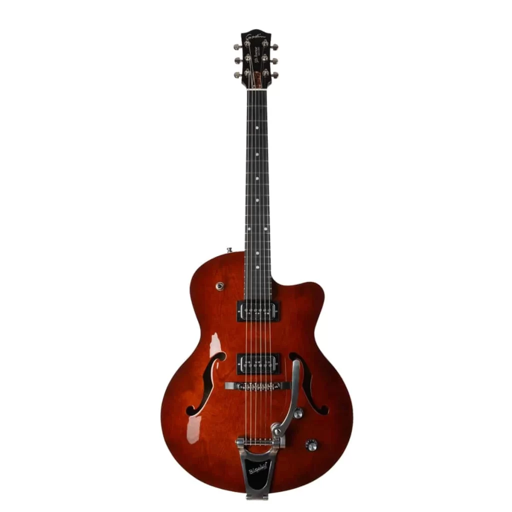 Đàn Guitar Godin 5th Avenue – Uptown T-armond Havana Burst [4]