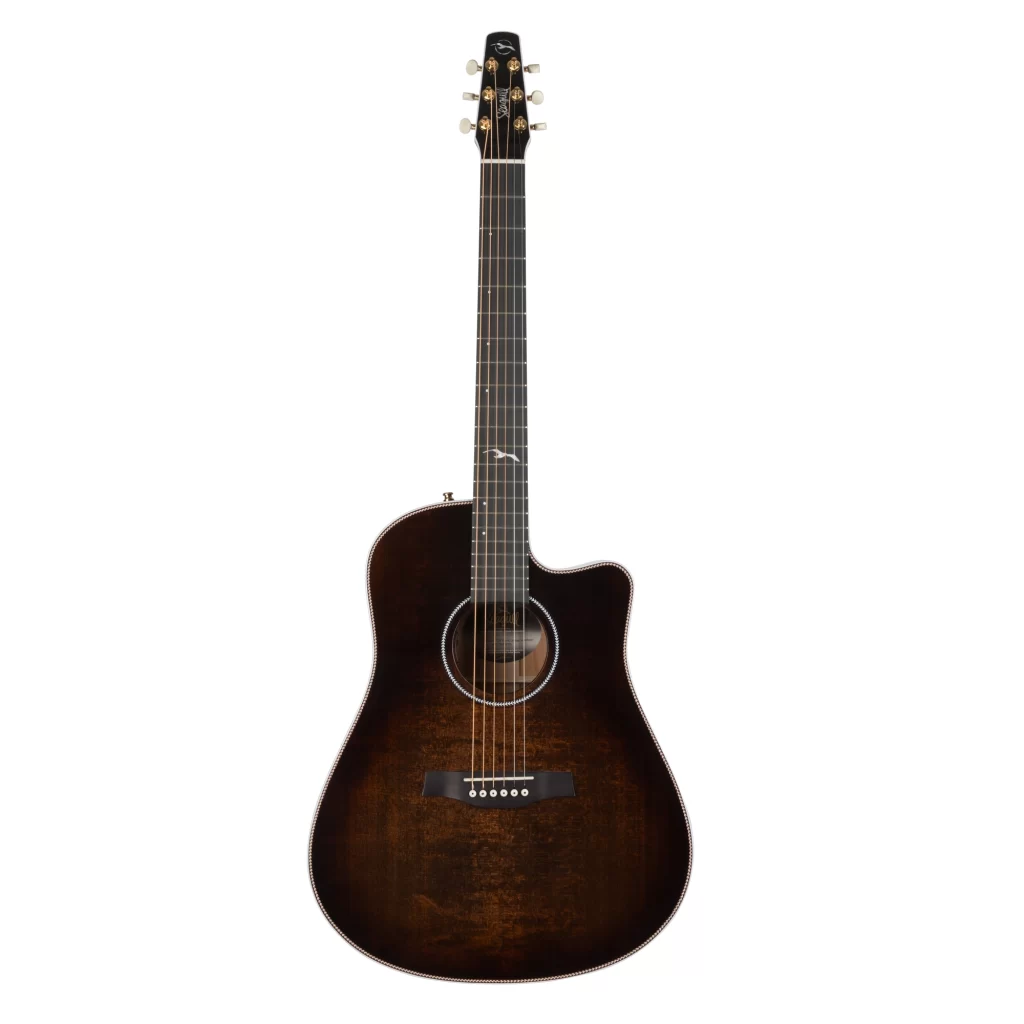 Đàn Guitar Seagull Artist Peppino Signature Cw Bourbon Burst [1]