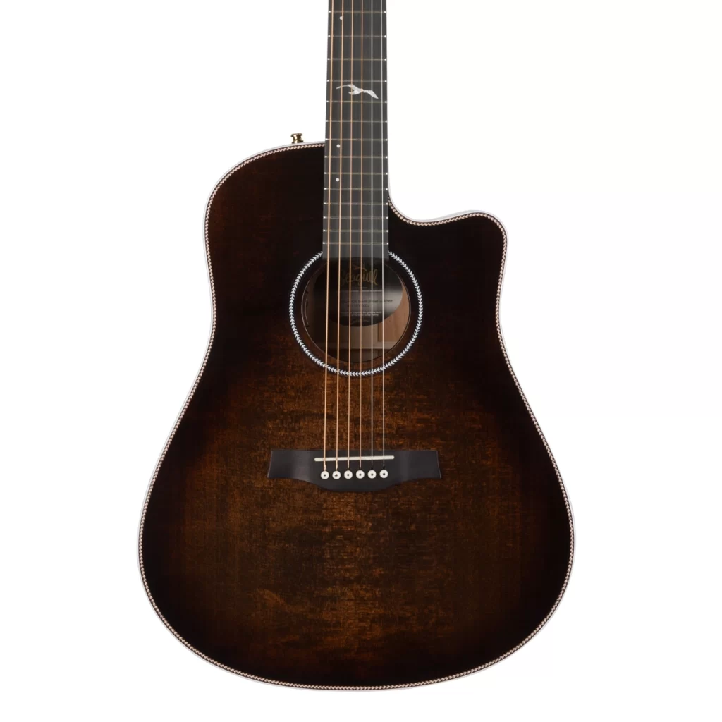 Đàn Guitar Seagull Artist Peppino Signature Cw Bourbon Burst [9]