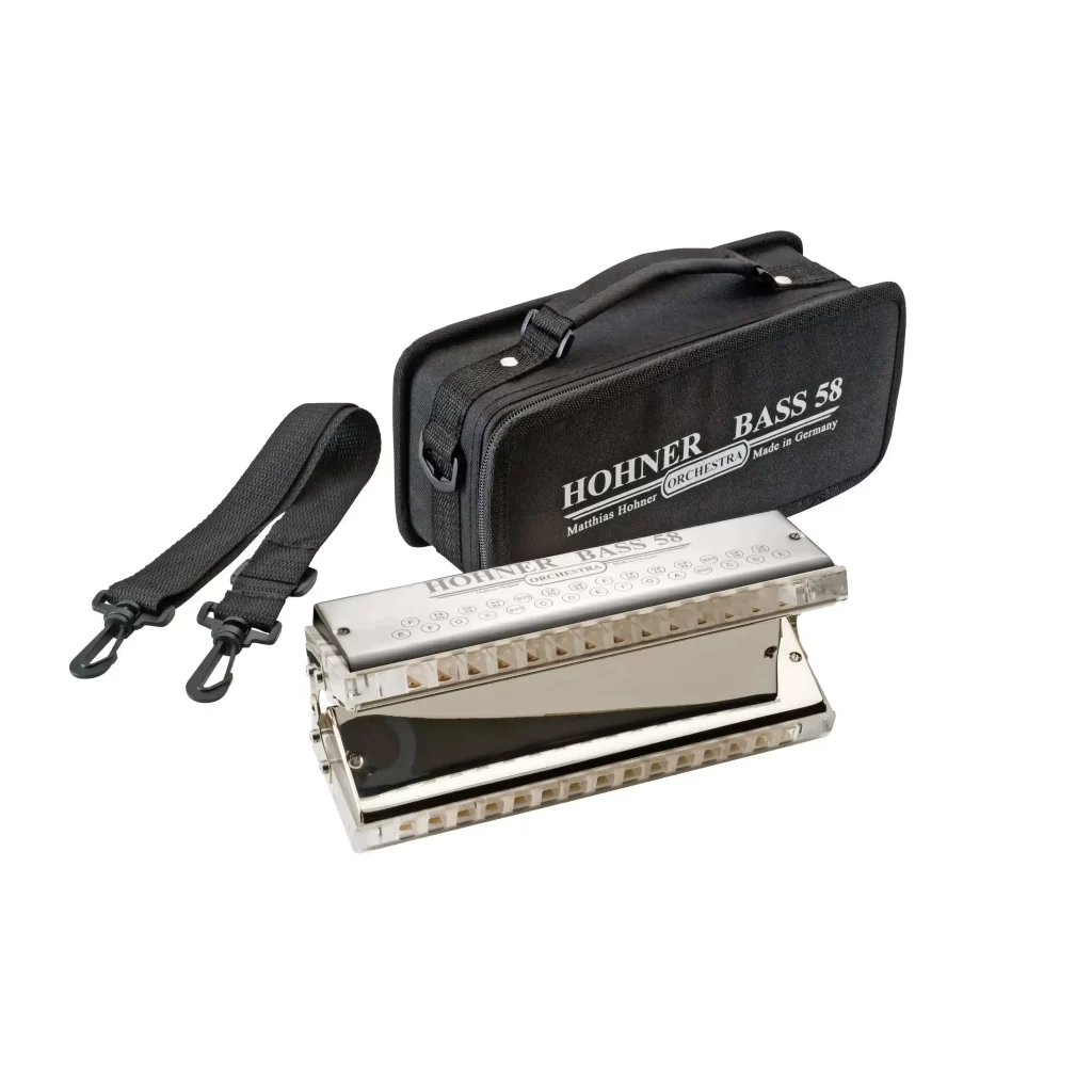 Kèn Harmonica Hohner Bass 58 [2]