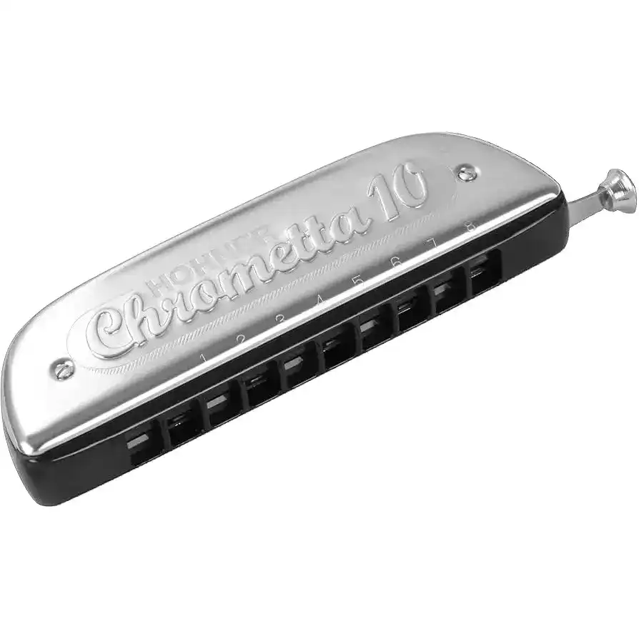 Kèn Harmonica Hohner Chrometta 10 [1]