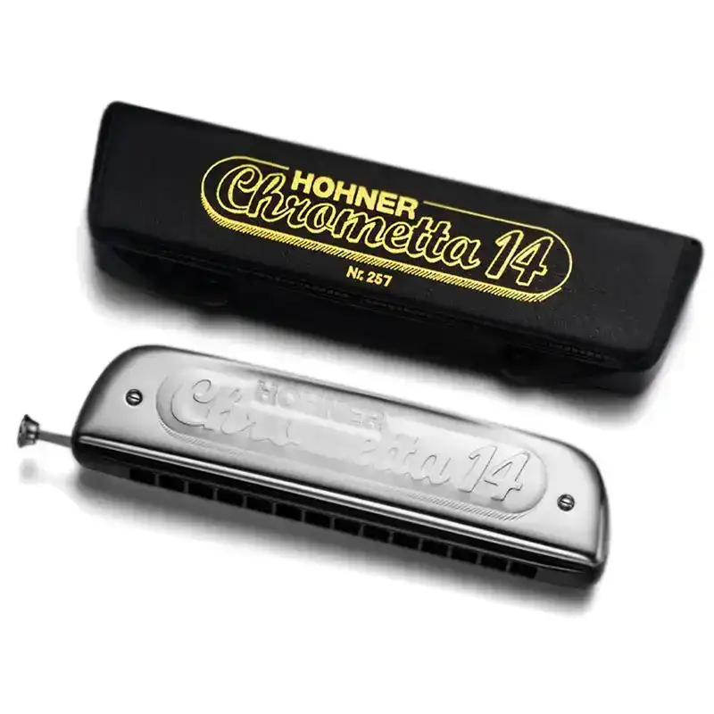 Kèn Harmonica Hohner Chrometta 14 [2]