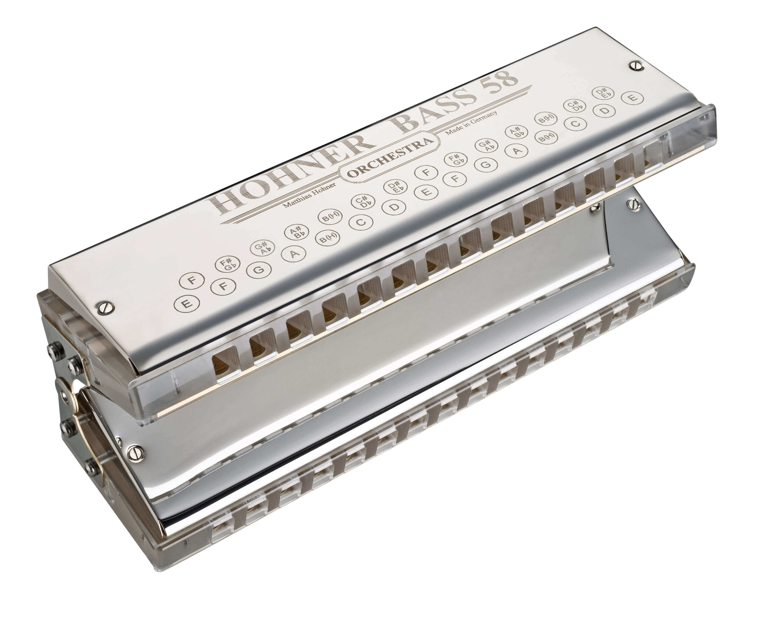 Kèn Harmonica Hohner Bass 58 - Đáp ứng mọi nhu cầu