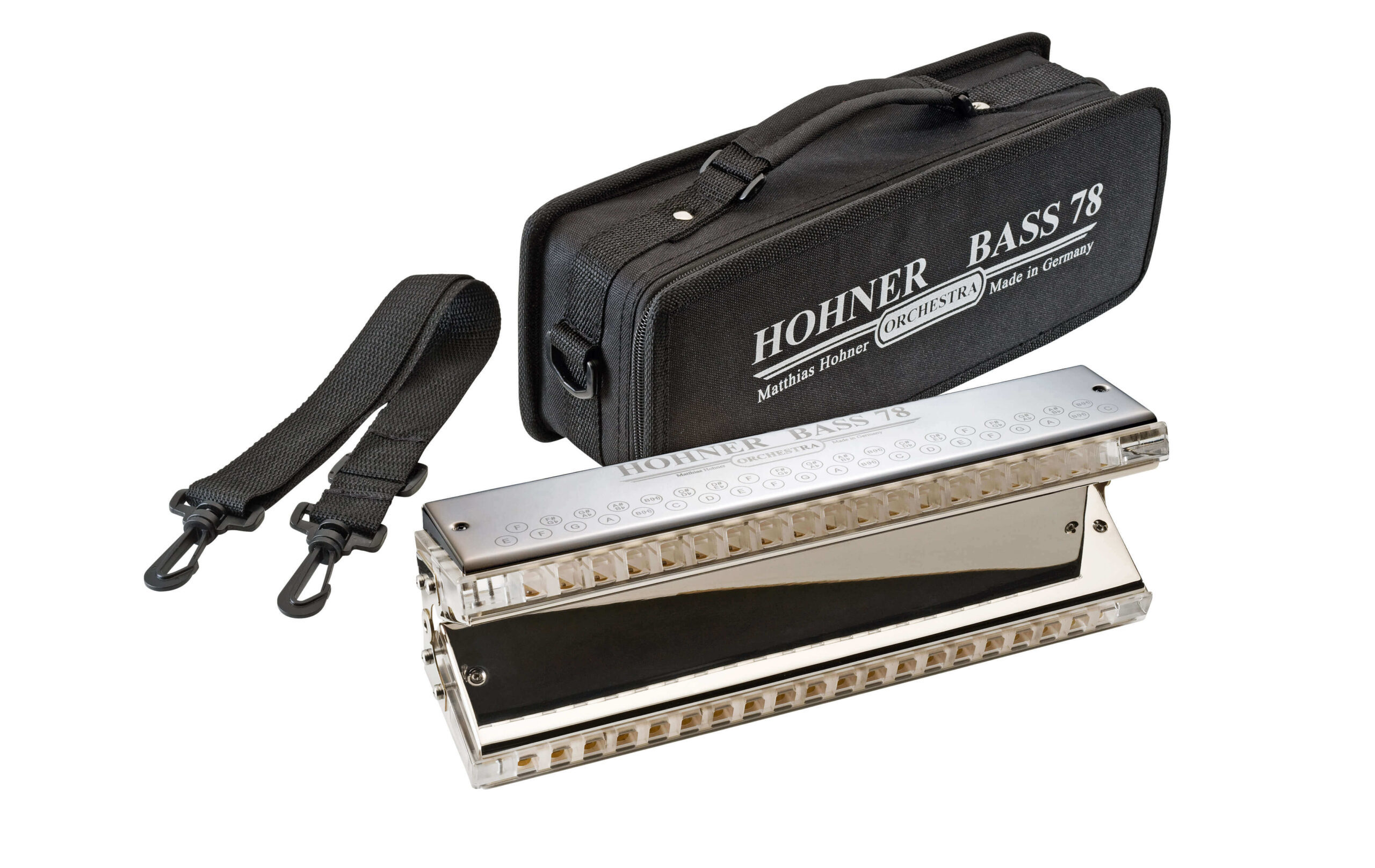 Hohner Bass 78 Đóng vai trò nền tảng âm trầm cho nhóm nhạc harmonica
