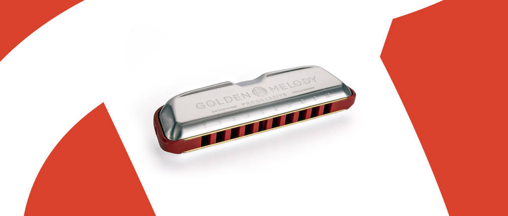 Kèn Harmonica Hohner Golden Melody Progressive Âm thanh huyền ảo cho những giai điệu diệu kỳ