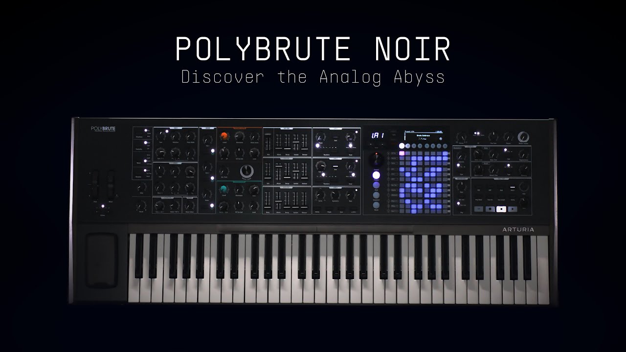 Ngoại hình bắt mắt Arturia PolyBrute Noir