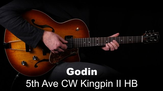 Guitar Godin 5th Avenue - Cutaway KingPin II HB