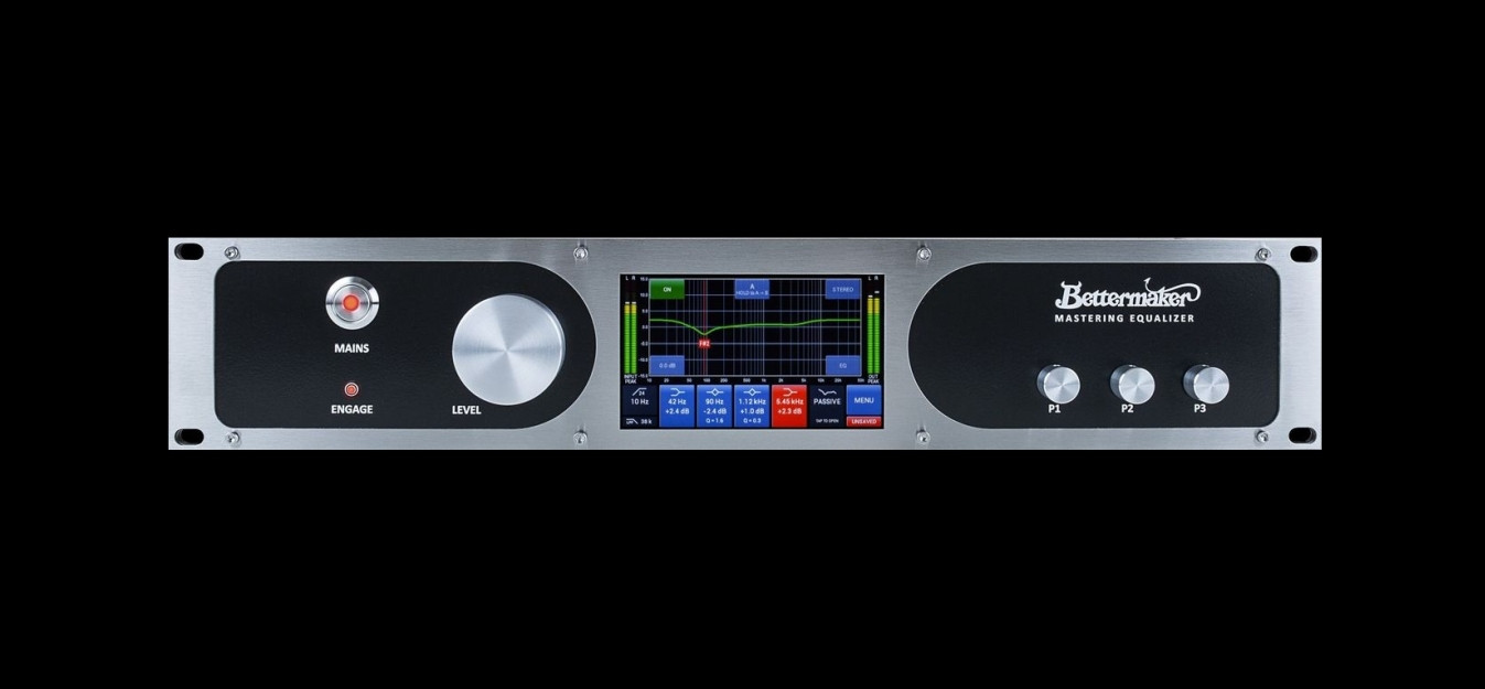 Nâng tầm Mastering của bạn với Bettermaker Mastering Equalizer