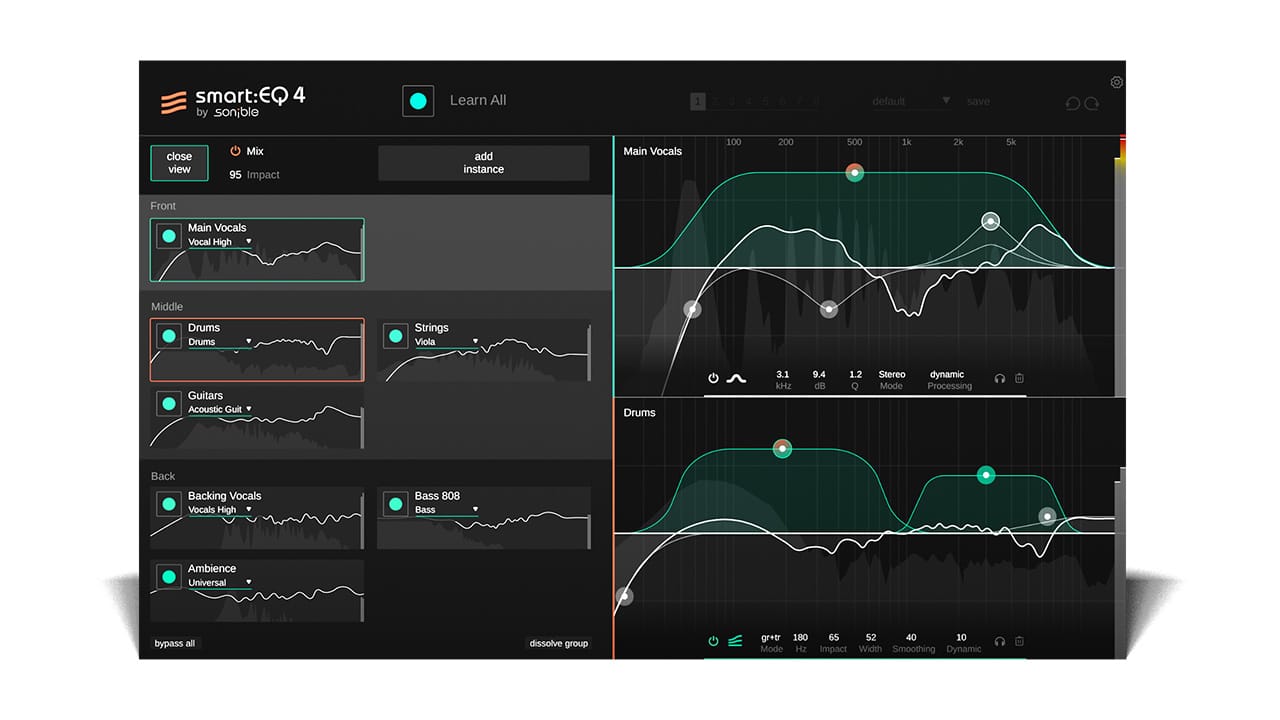 Sonible Smart EQ 4 - Trình Equalizer Thông Minh Sử Dụng Sức Mạnh Trí Tuệ Nhân Tạo