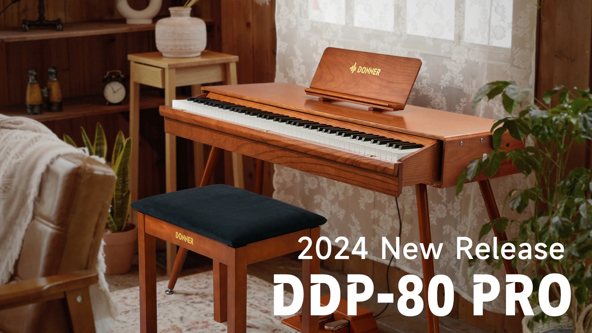 Khám Phá Donner DDP-80 Pro: Lựa Chọn Hoàn Hảo Cho Người Mới Bắt Đầu Chơi Piano Điện Tử