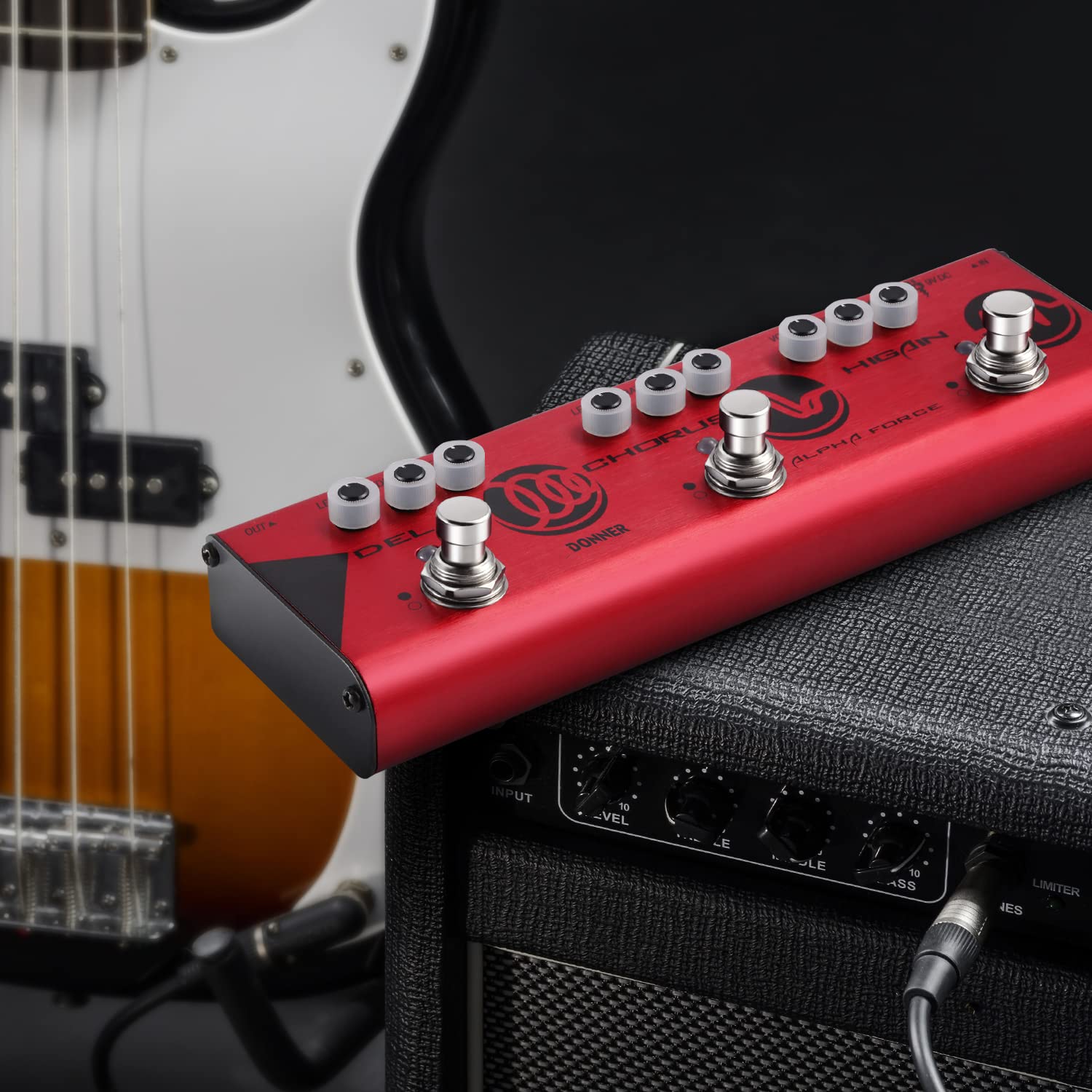 Donner Alpha Force - Pedal đa hiệu ứng cho mọi tay Guitar