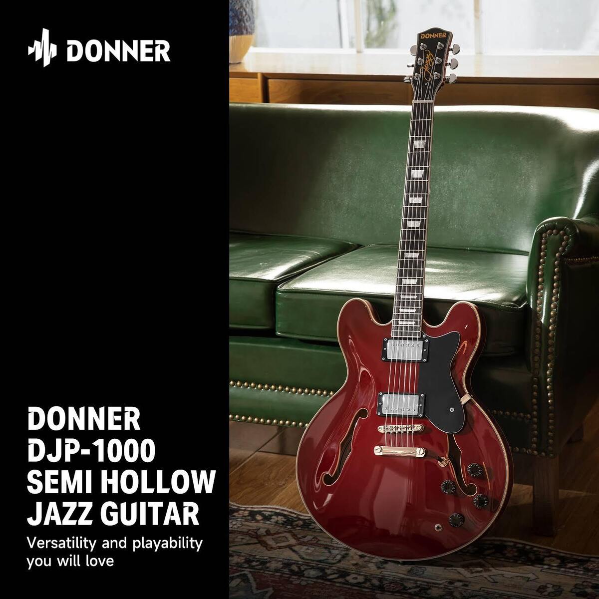 Donner DJP-1000: Lựa chọn hoàn hảo cho những người chơi guitar Jazz