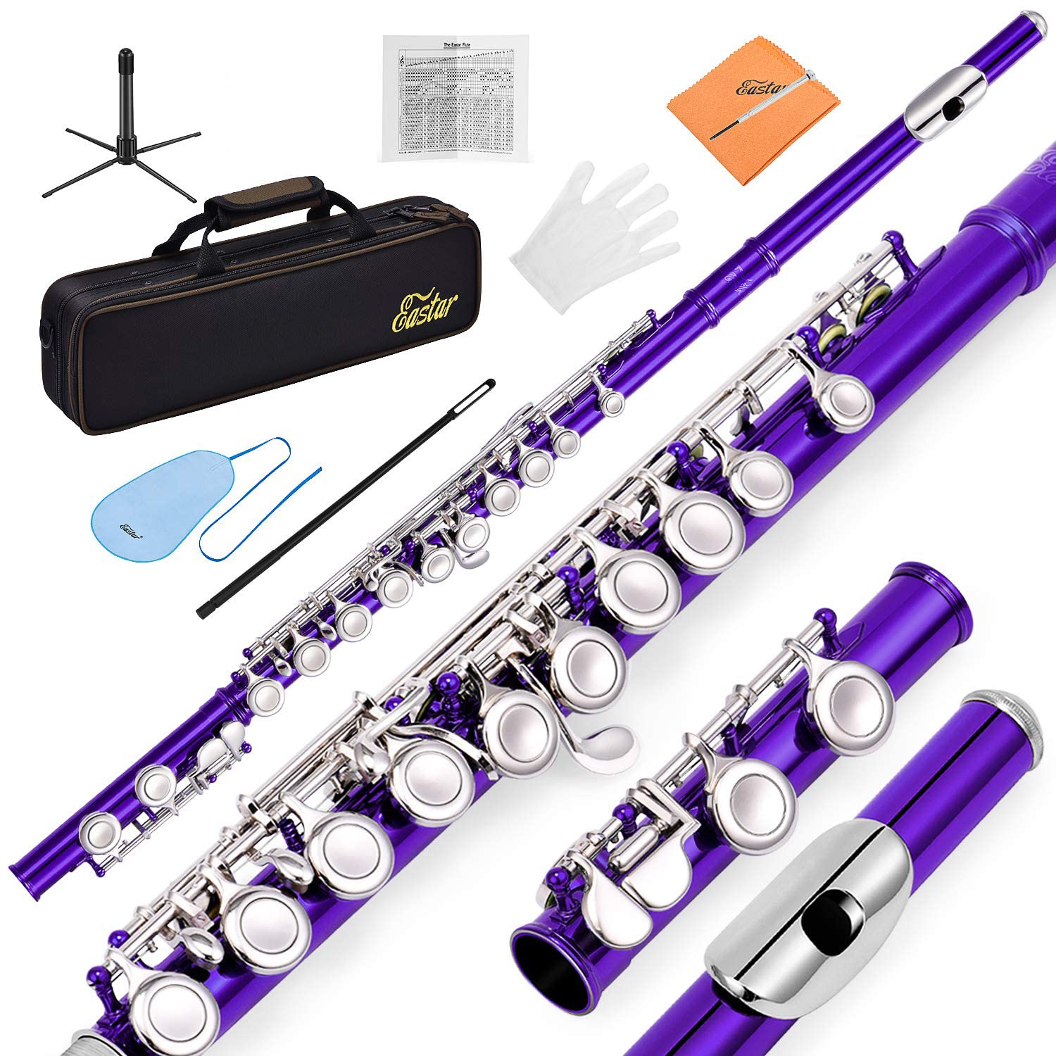 Khám Phá Donner Eastar EFL-1Pu - Sáo Flute Học Sinh Đầy Sắc Màu và Âm Thanh Tuyệt Vời