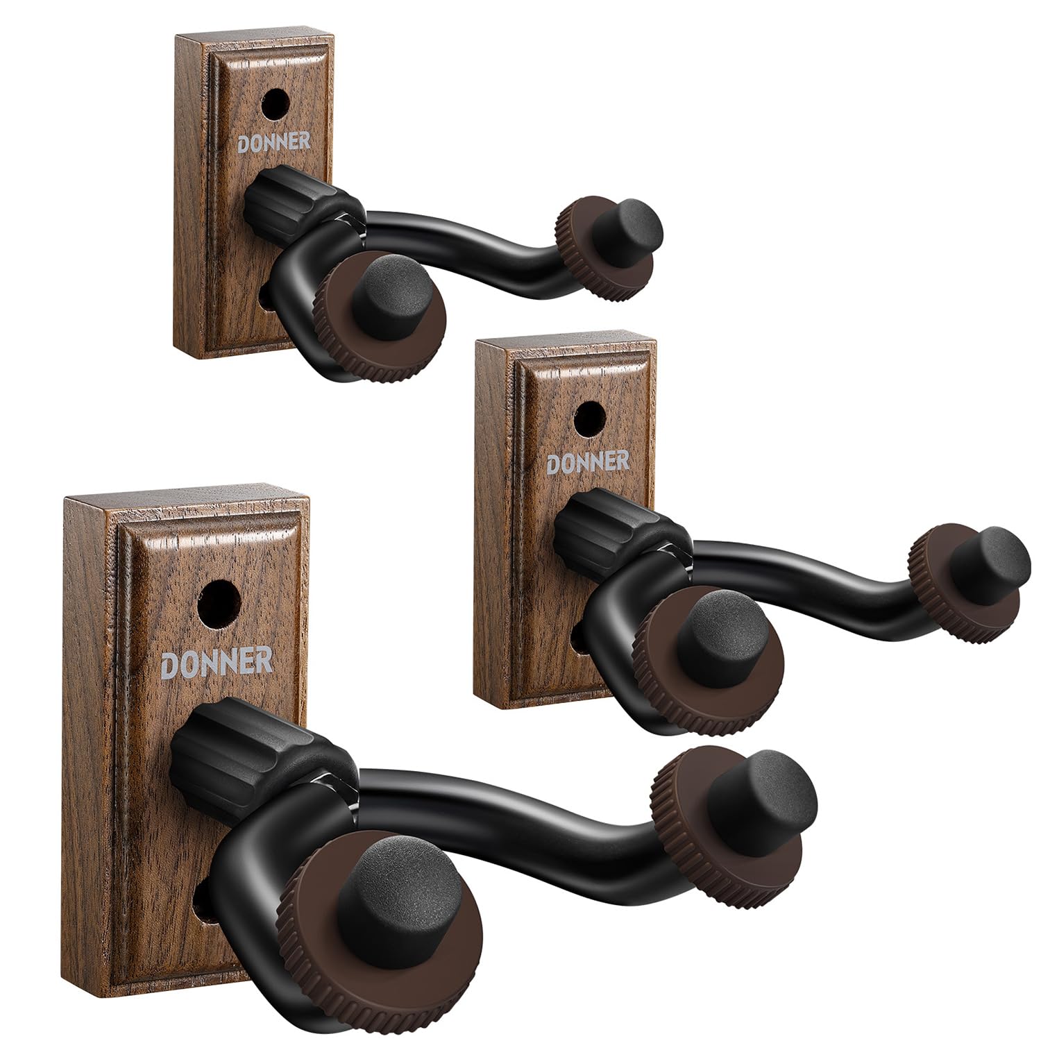 Donner Guitar Wall Mount Locking 3-Pack - Giải pháp treo đàn an toàn và tiện lợi