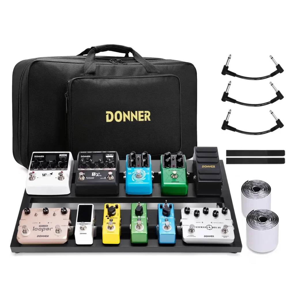 Donner Db-3 Portable Aluminum Guitar Effects Pedals Board [2]