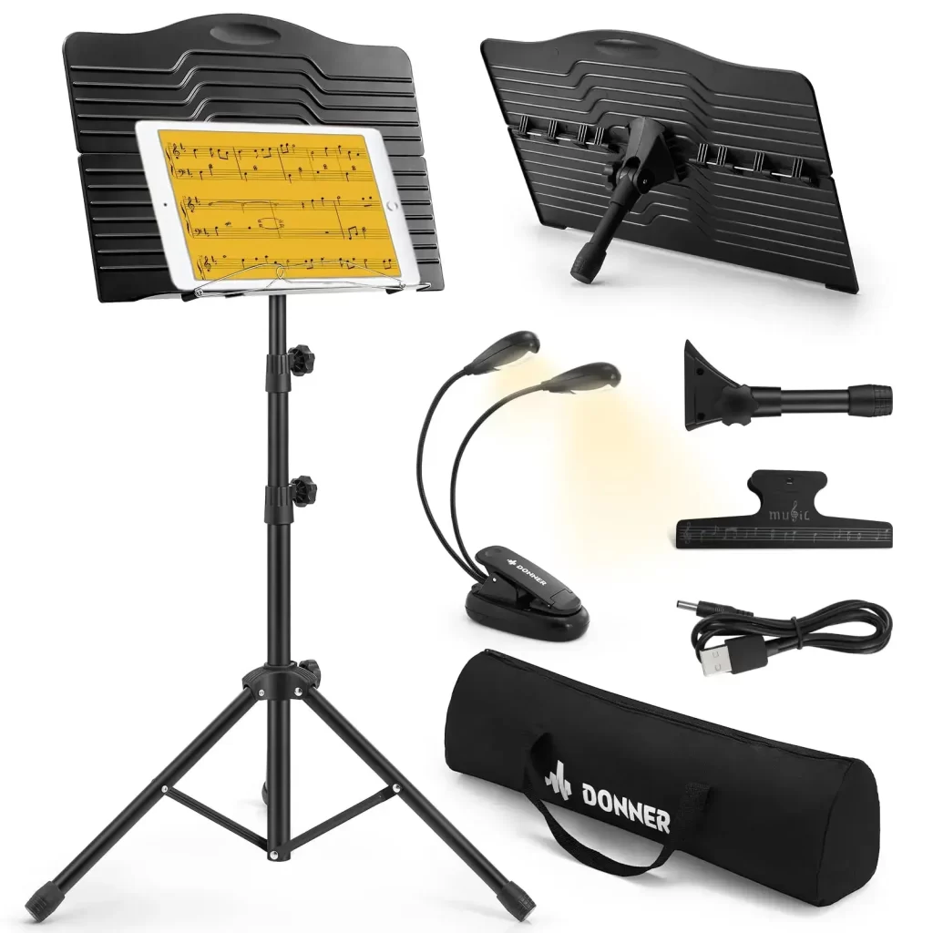 Donner Dms-1 Adjustable Folding Music Stand [1]