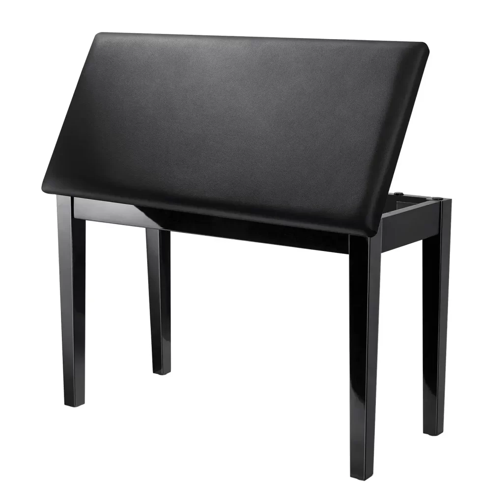 Donner Duet Piano Bench Stool With Storage [1]