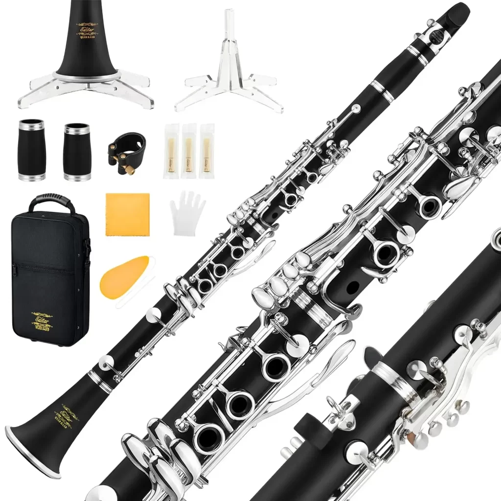 Donner Eastar Ecl-400 B Flat Clarinet For Intermediate Beginners [1]