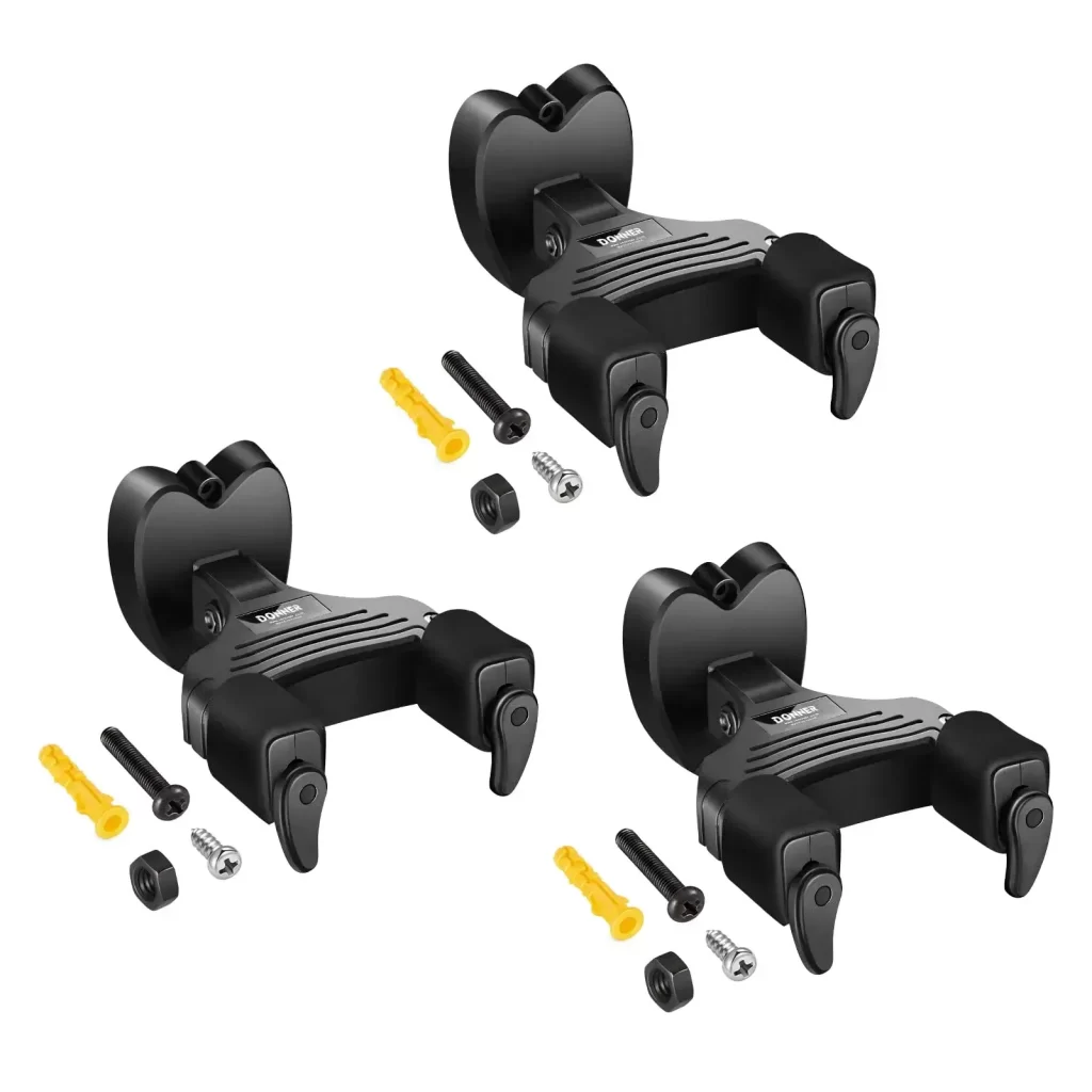 Donner Guitar Wall Mount Locking 3-pack [1]