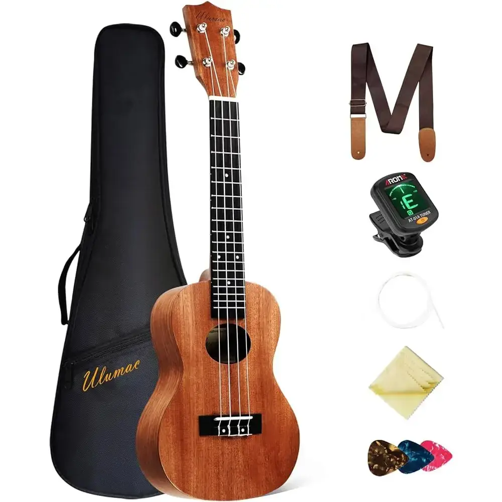 Donner Tenor Ukulele Mahogany Professional 26 Inch Ukelele [3]