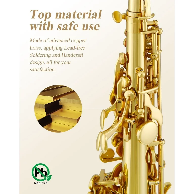 Donner Eastar SS-Ⅱ - Khám phá Giấc Mơ Saxophone Bằng Vàng Dành cho Người Mới Bắt Đầu